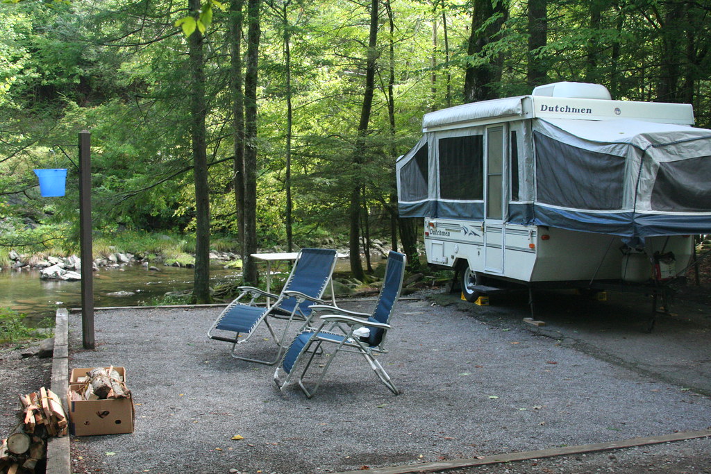 Campsite at Elkmont Campground, GSMNP See how close we are… Flickr