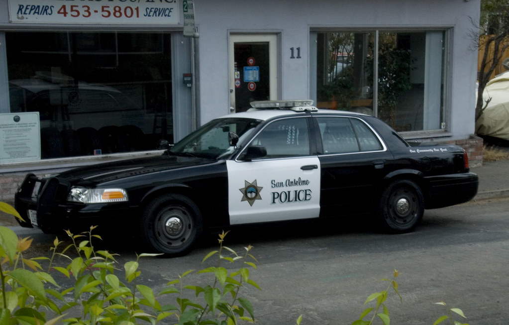 San Anselmo Police Car San Anselmo, Marin County, Californ… Flickr