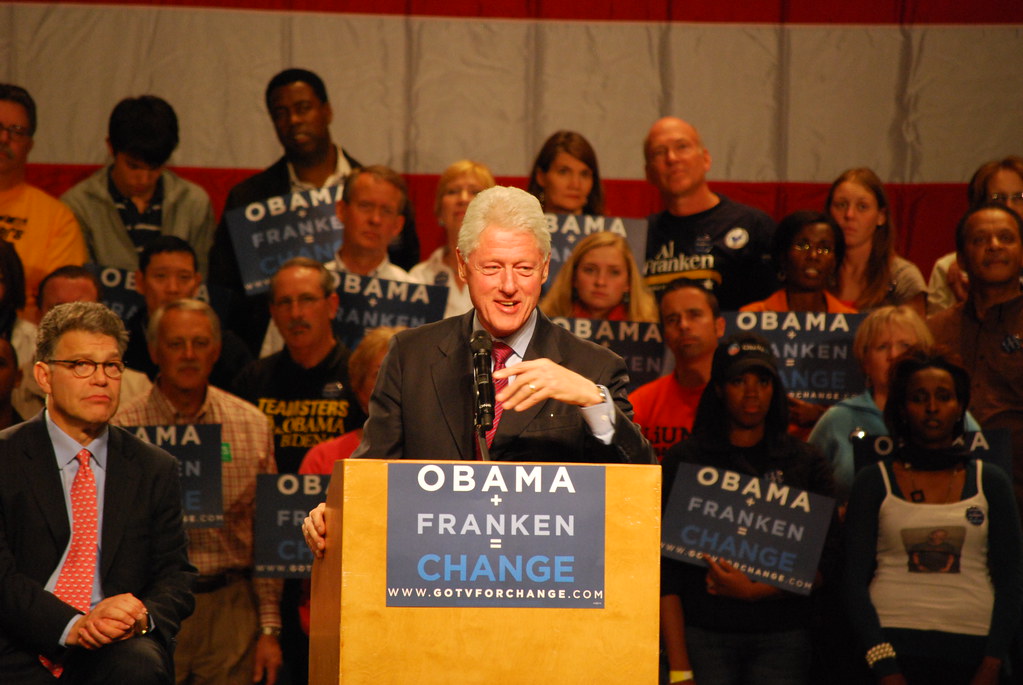 MN Union Activists Join President Clinton at Franken Rall… Flickr