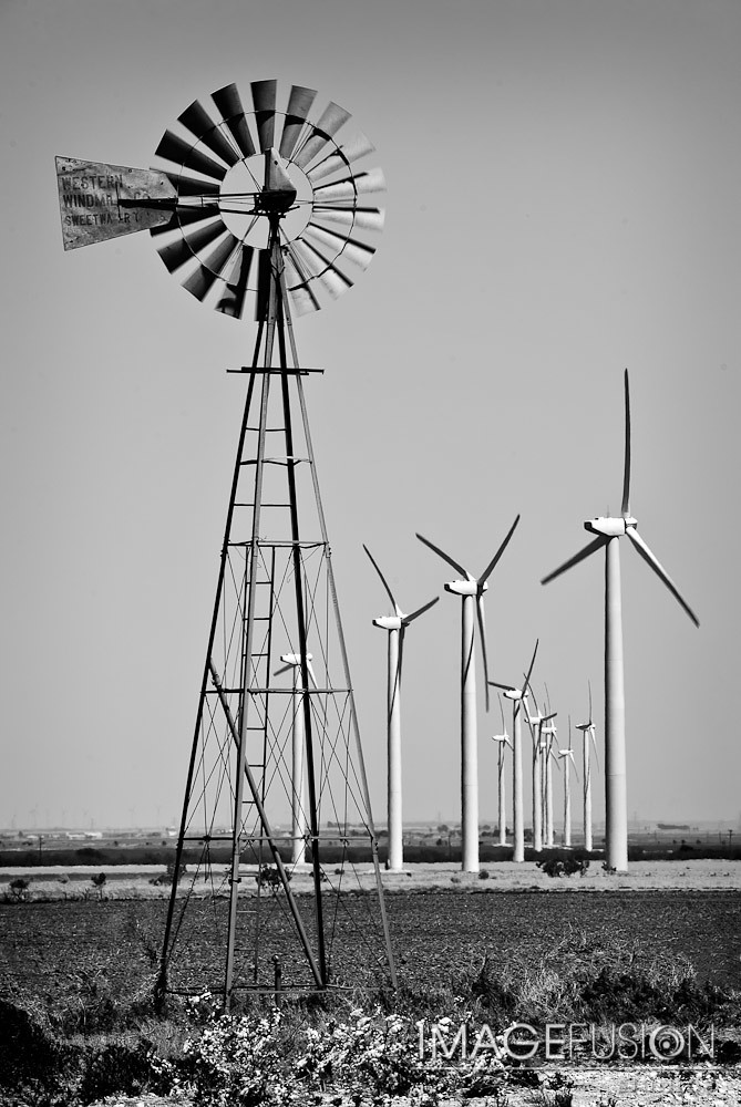 Western Windmill Company An antique windmill in a field wi… Flickr