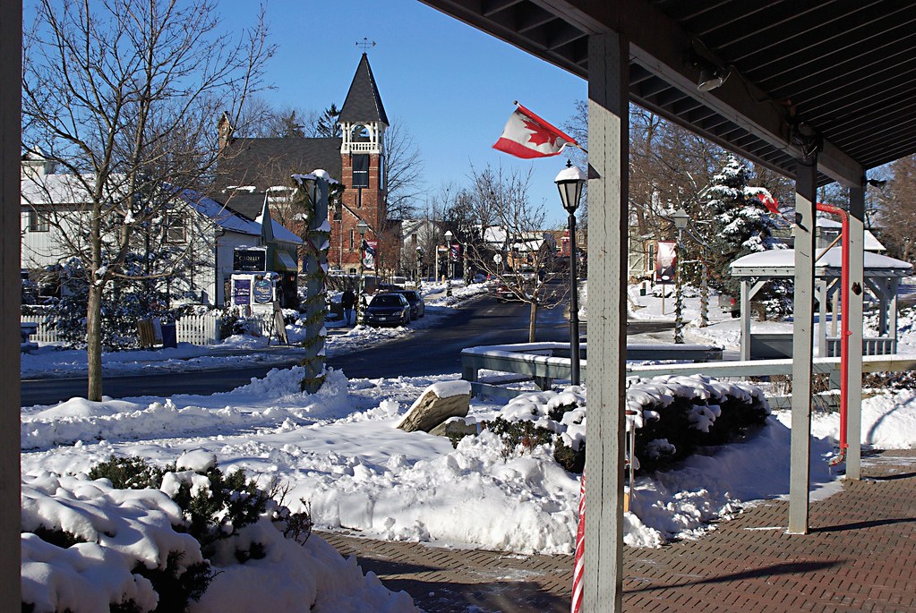 Main Street Unionville It is pretty here all year round. Flickr