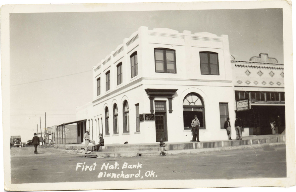First National Bank 1920 Pioneer Library System Flickr