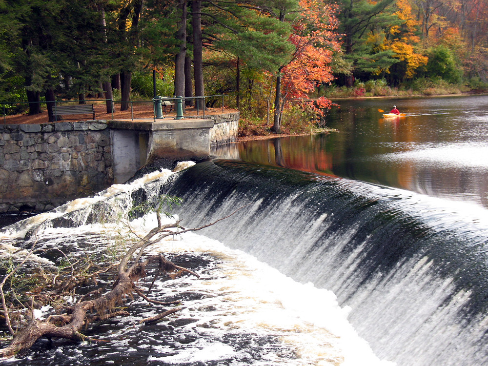 Charles River Falls 3 The Charles River Falls, South Natic… Flickr