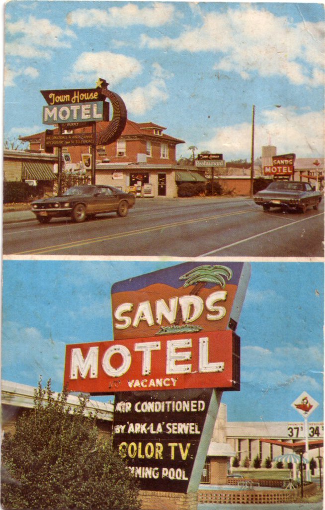 TownhouseSands Motel Postcard for Townhouse & Sands Motel… Flickr