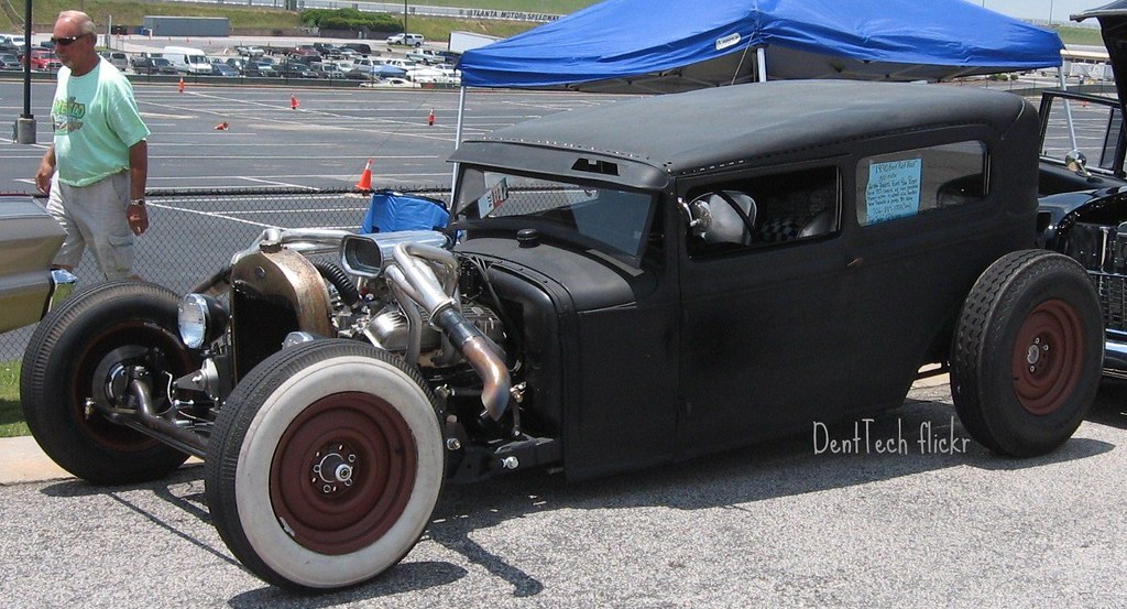 Upside down Headers Rat rod W/upside down headers. Guess t… Flickr