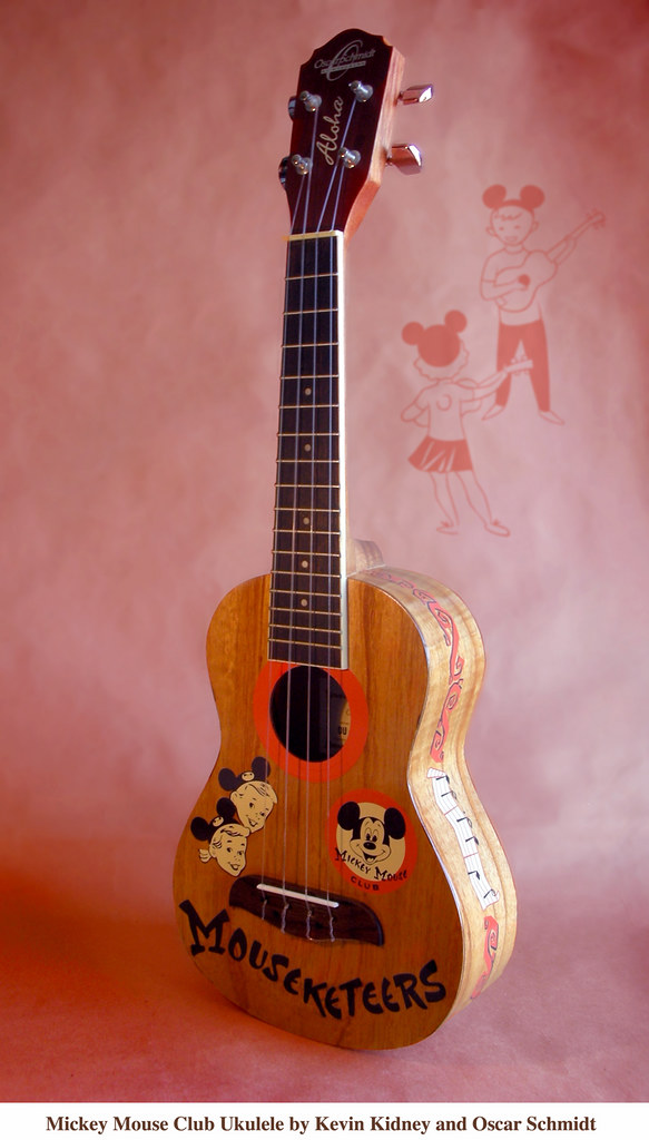 Mickey Mouse Club 50th Anniversary Ukulele Mickey Mouse Cl… Flickr