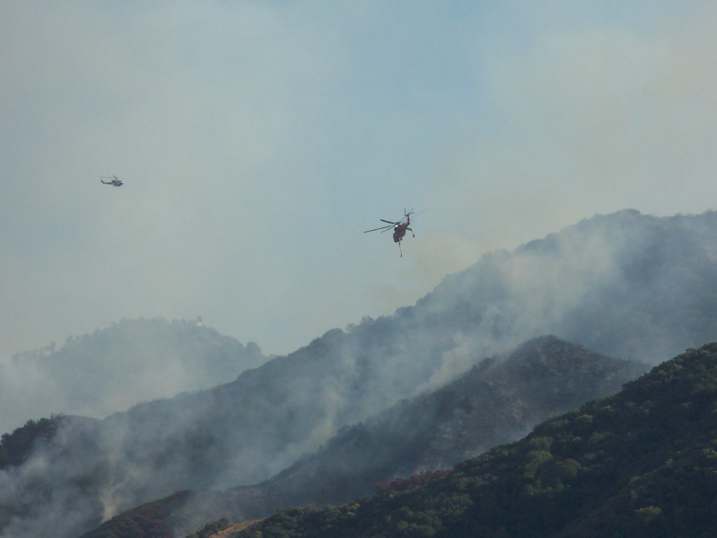 "Sayre Fire" 11172008 Erickson Skycrane Mike Flickr