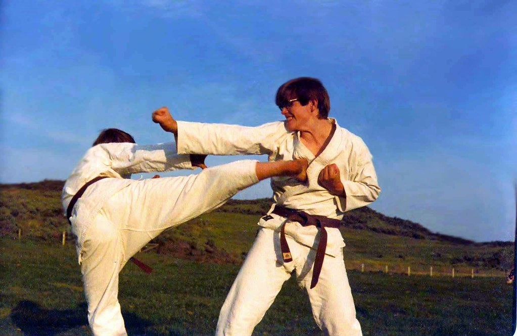 Karate Roundhouse Kick, (Mawashi Geri) Copyright © Covey R… Flickr
