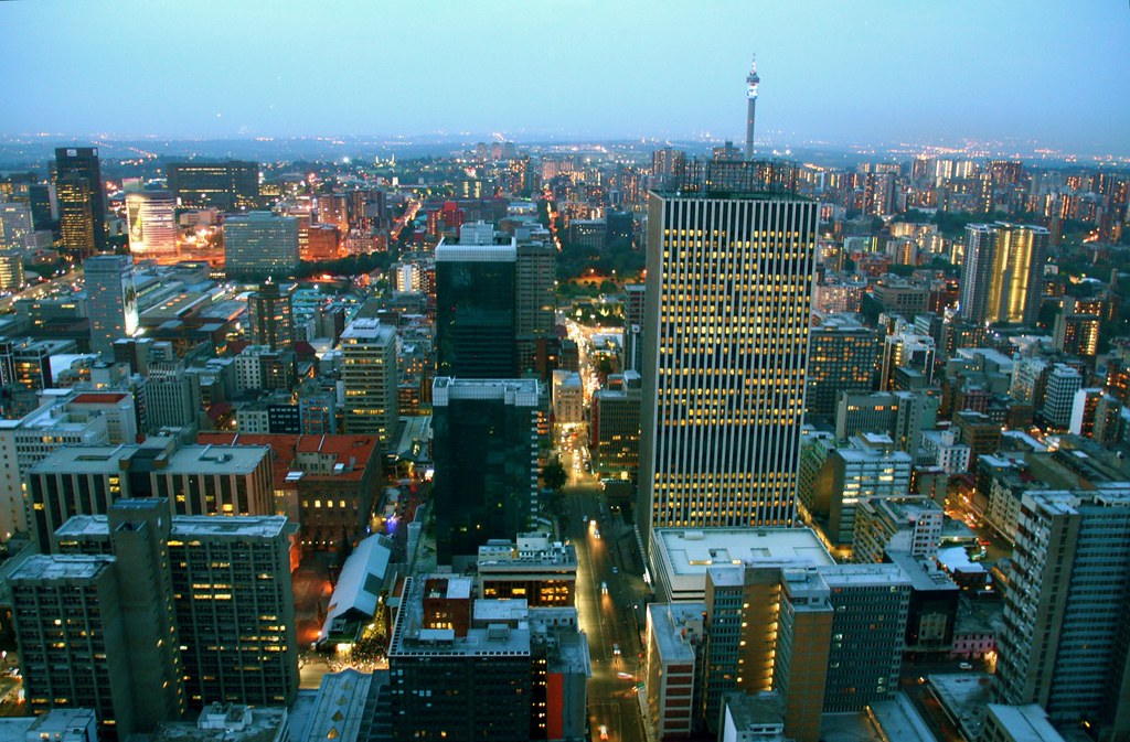 Carlton Centre's 50th floor Johannesburg at night Nort… Flickr