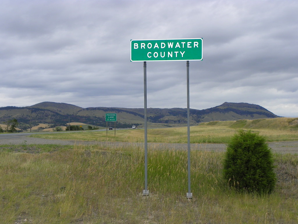 Broadwater County Line Entering Broadwater County from Meg… Flickr