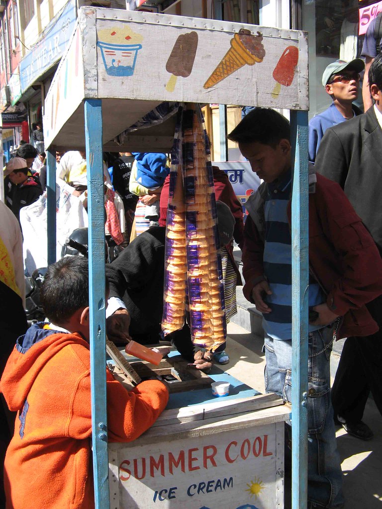 Icecream Popular icecream vendor in Kathmandu mariaelenalloyd