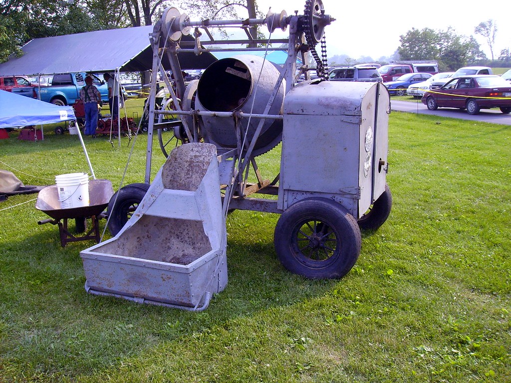 Old cement mixer frst_landis Flickr