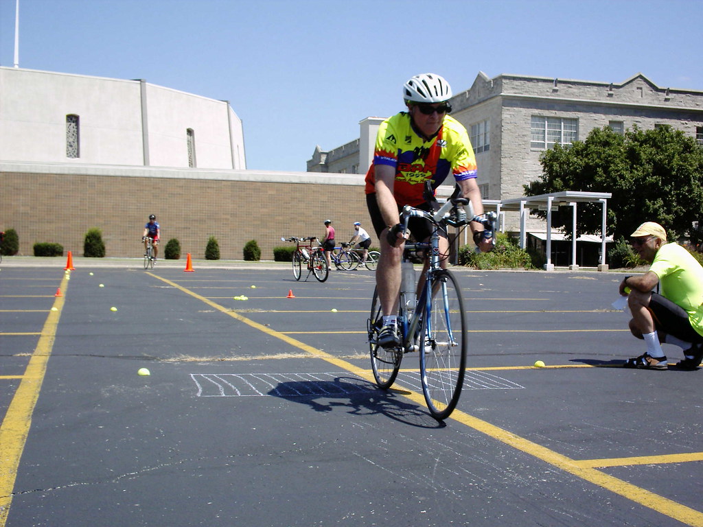 Bike Ed Class in Springfield, Missouri Parking lot drill i… Flickr