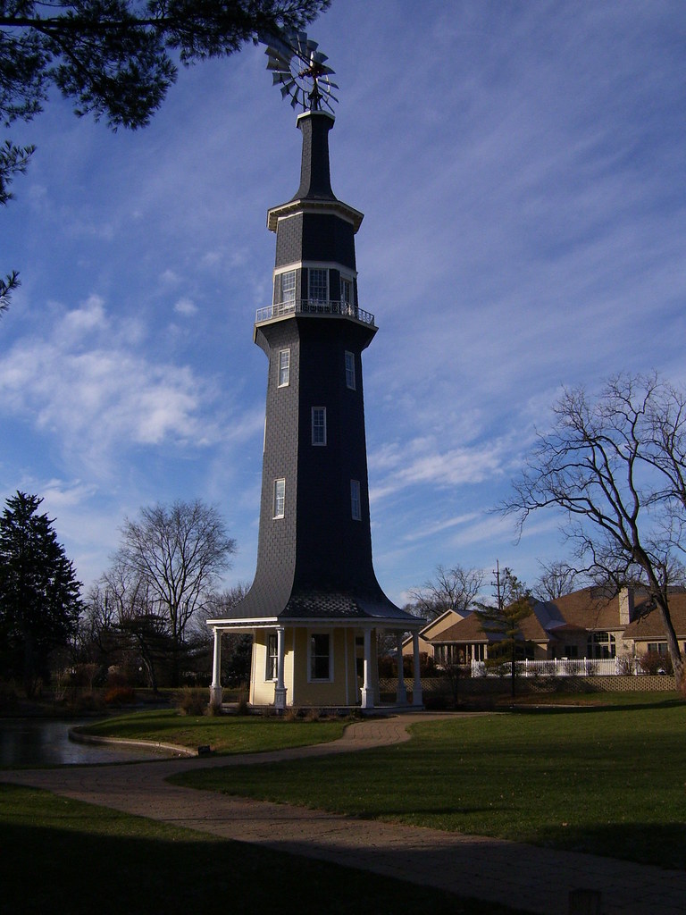 Dwight IL Windmill at John Oughton House karas hall Flickr