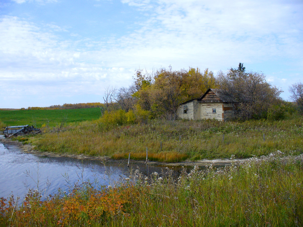 Hidden Homestead North of Krydor, Saskatchewan, on the way… Flickr