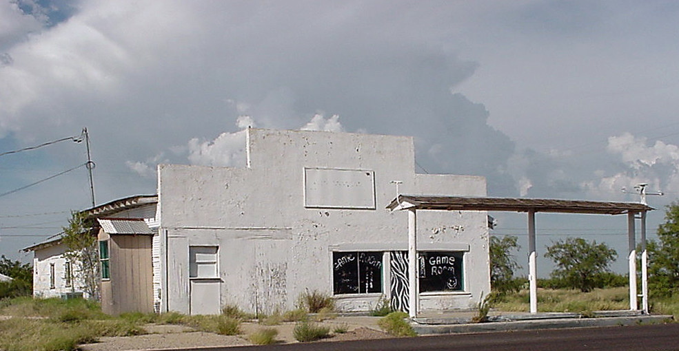 Grandfalls Texas In the mid 1980's these houses and busine… Flickr