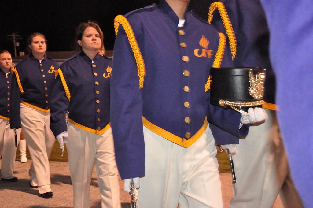 UNA Pride of Dixie Band, Florence, Alabama h Exiting Bra… Flickr
