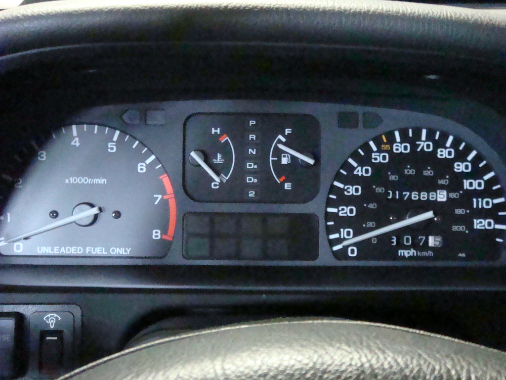 1990 Honda Civic - Speedometer | ksweetman18 | Flickr