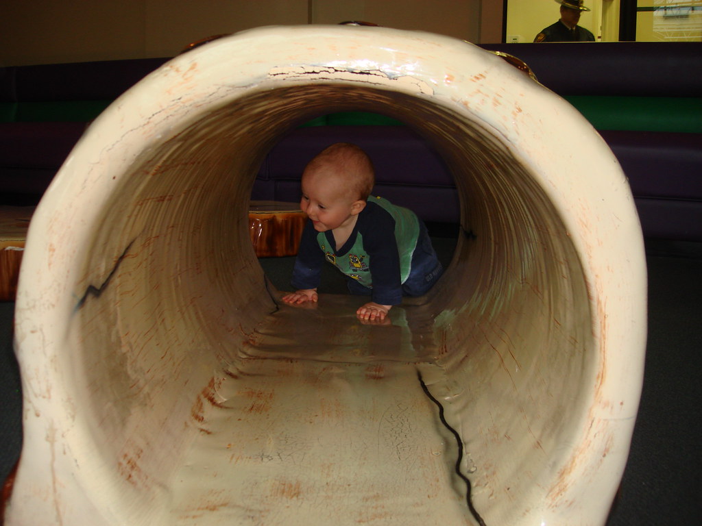 tunnel baby at the mall zunshyn Flickr
