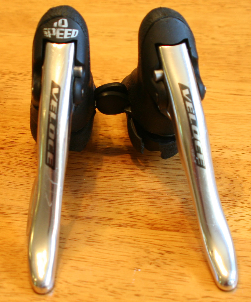 Campagnolo Veloce Ergopower Brake Levers Shifters 10 Speed… Flickr
