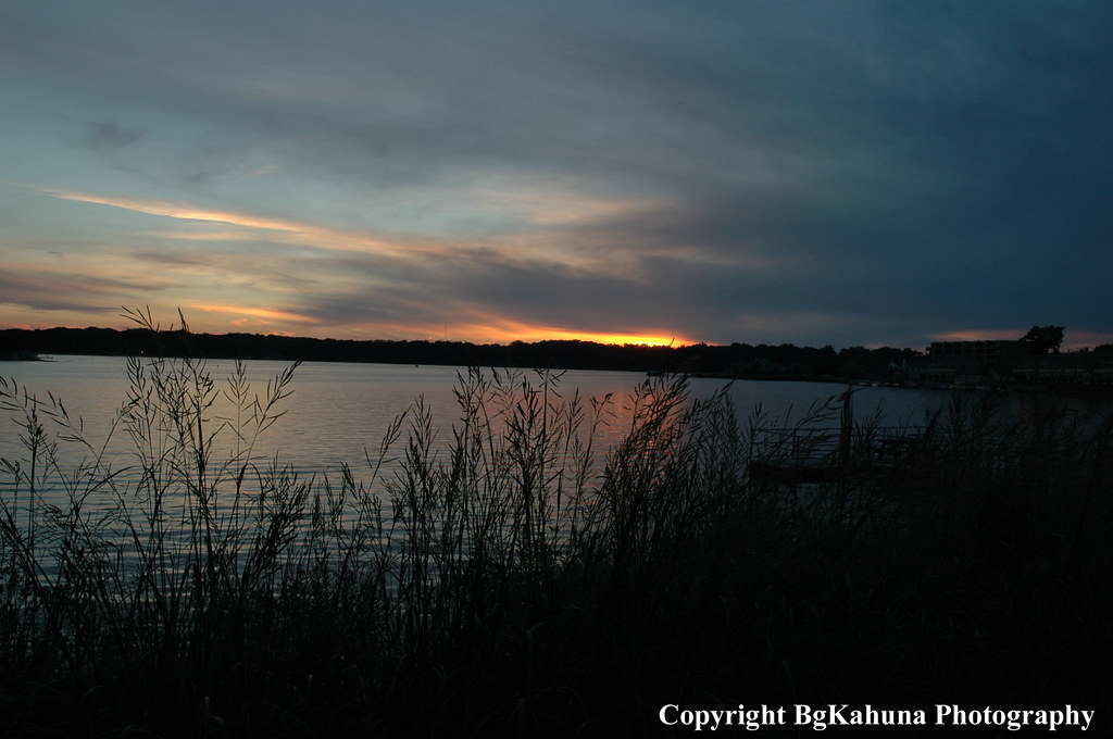 Pine Lake in LaPorte Indiana At Sunset Bg Kahuna Flickr