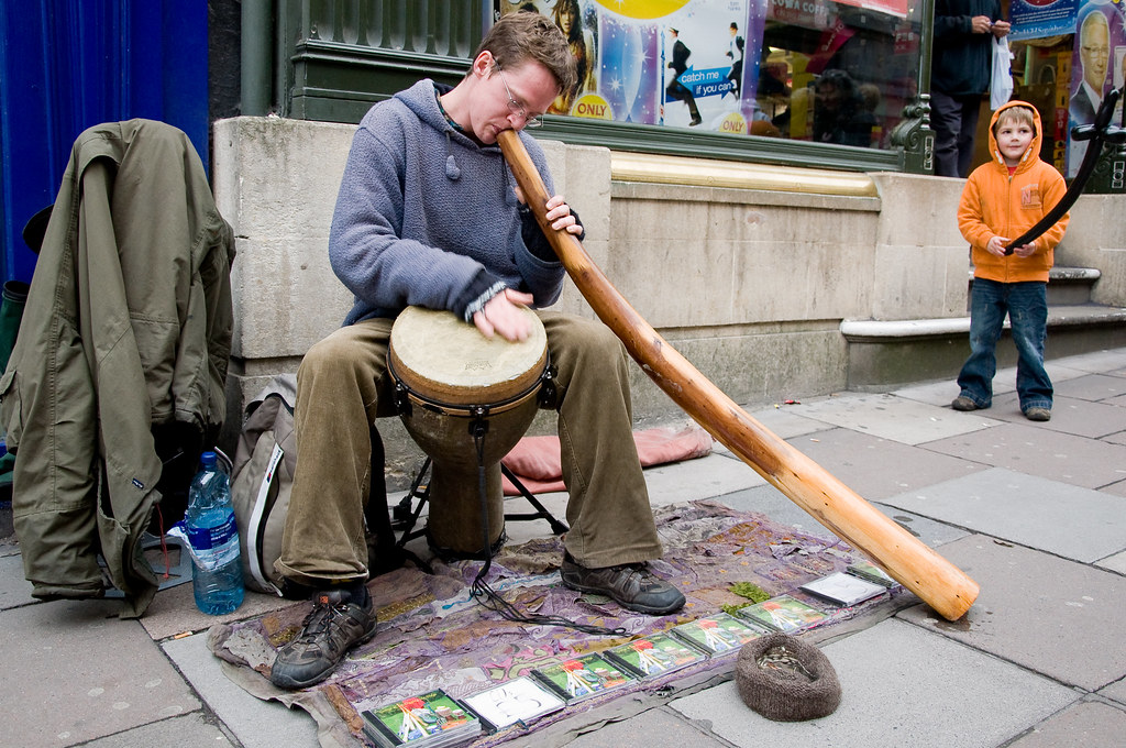 Didgeridoo This guy was pretty talented, he would play the… Flickr