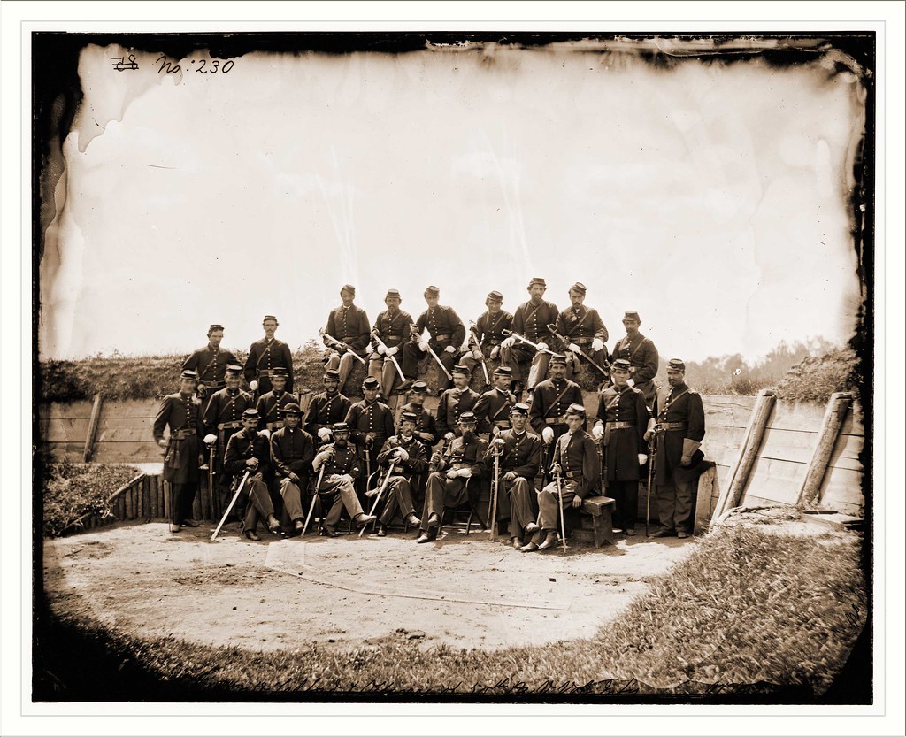 [Gettysburg] [Pennsylvania]. Officers of 50th Regiment Pen… Flickr