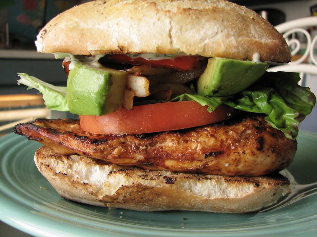 The Greatest Sandwich Ever Told. Luke and I marinated chic… Flickr