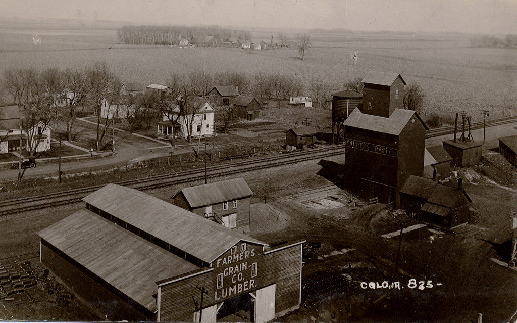Colo, Iowa postmarked 1926 Adam Cardinal Maida Library, Orchard