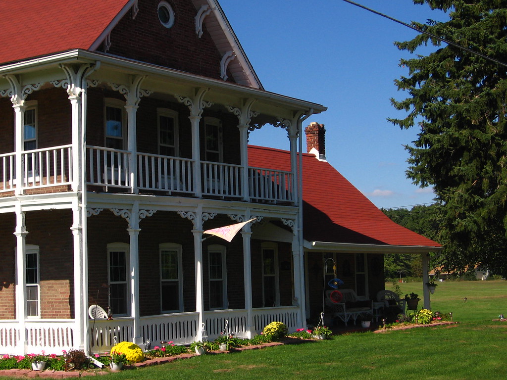 detail, old house on Hannan, North of New Boston, MI Flickr
