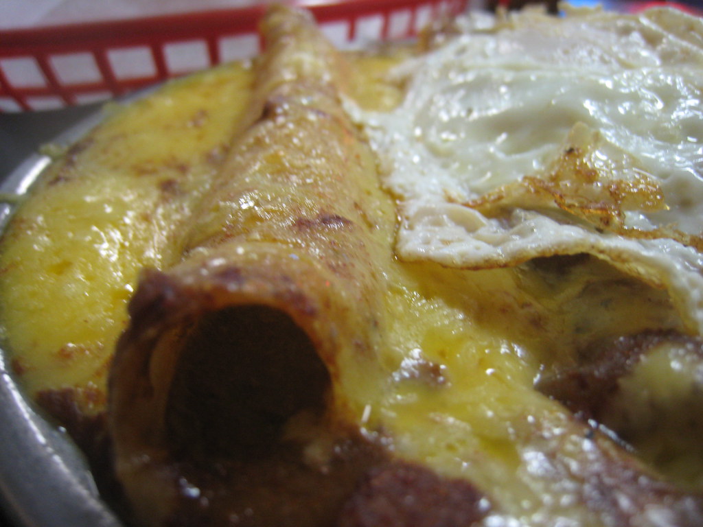 Dart Bowl Enchilada's with Fried Egg Boz Bros Flickr