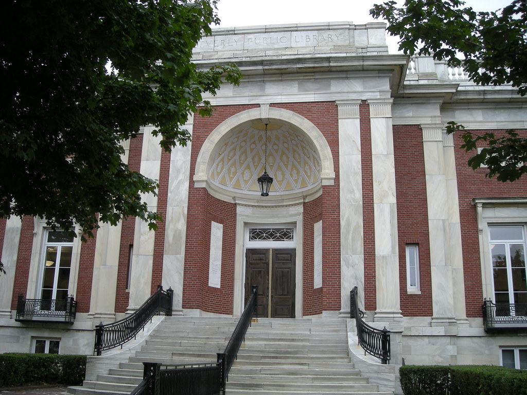 Beverly Public Library as seen from Essex Street A view of… Flickr