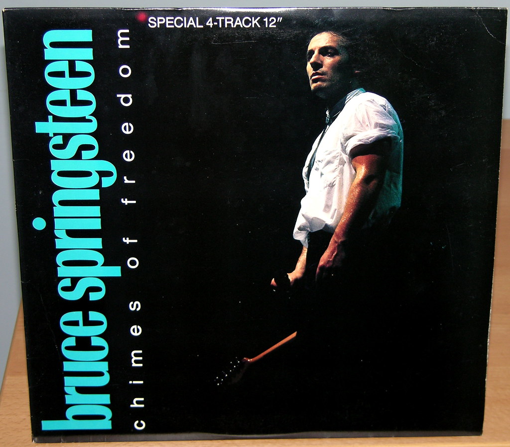 chimes of freedom Bruce Springsteen 12 inch 1987 US Nancy Flickr