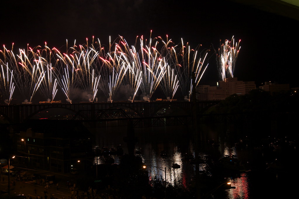 Fireworks Boomsday 2008, Knoxville, Tennessee Frank Kehren Flickr