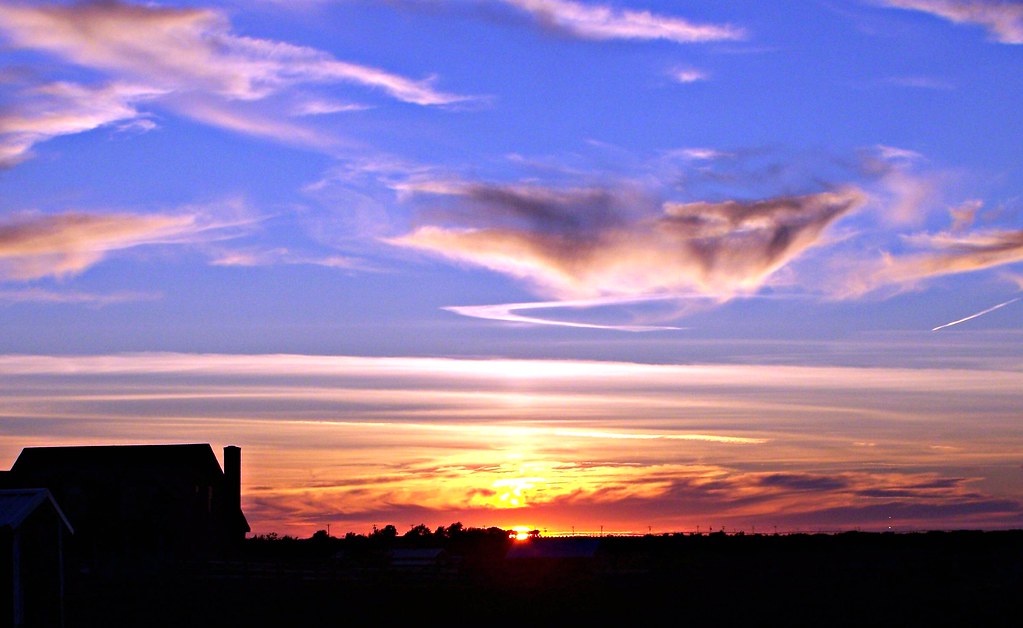 Sundown in South Lubbock, Texas Resclassic2 Flickr