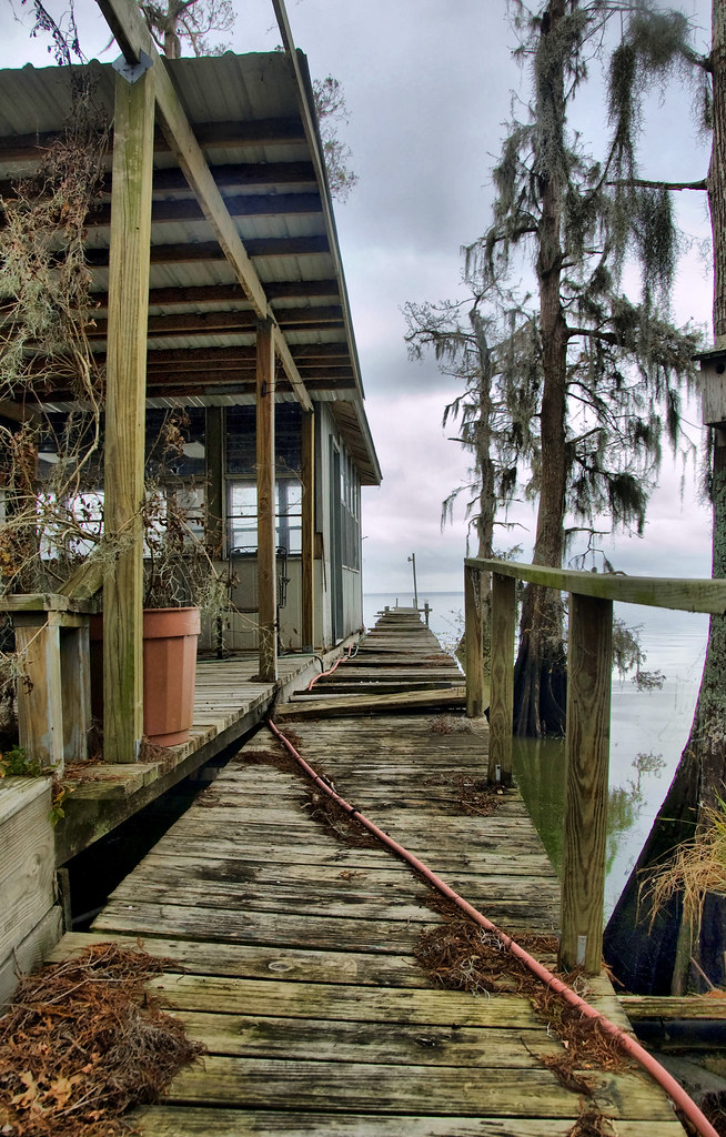 camp on Lake Verret My fatherinlaw's place. Peter Clark Flickr