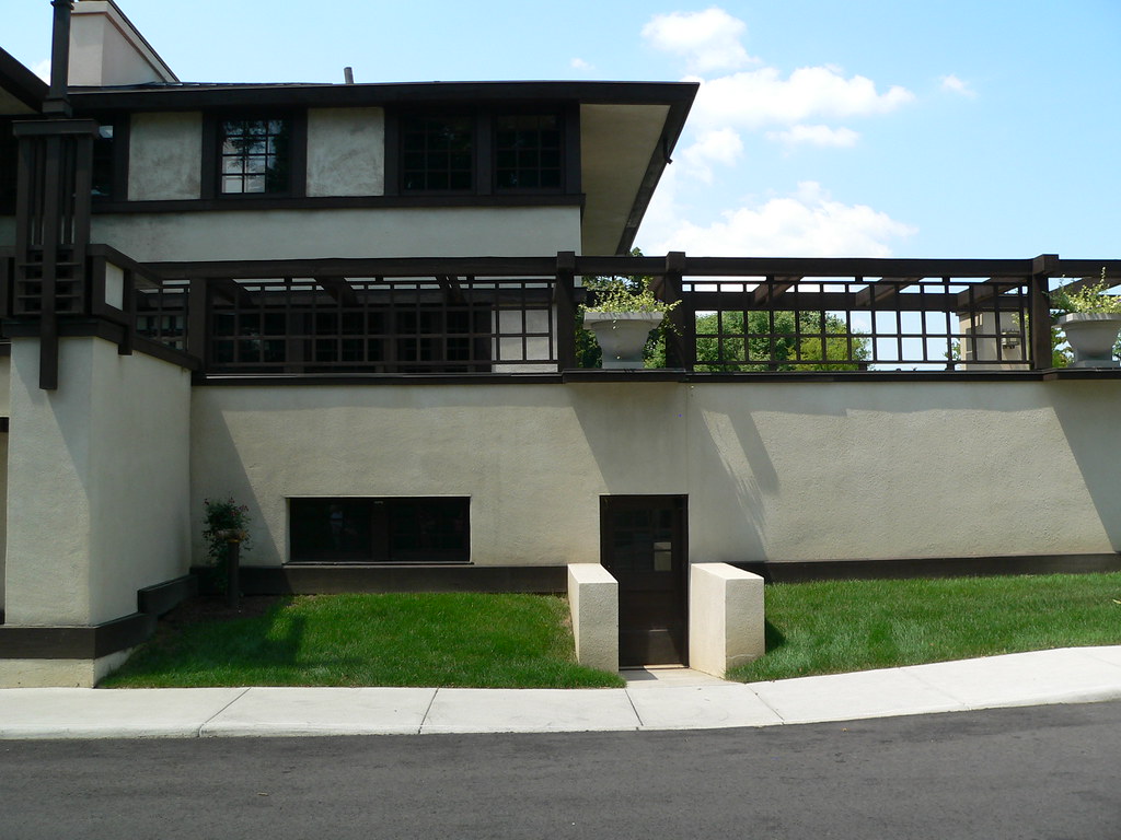 Westcott House east side rear Frank Lloyd Wright's Burton … Flickr