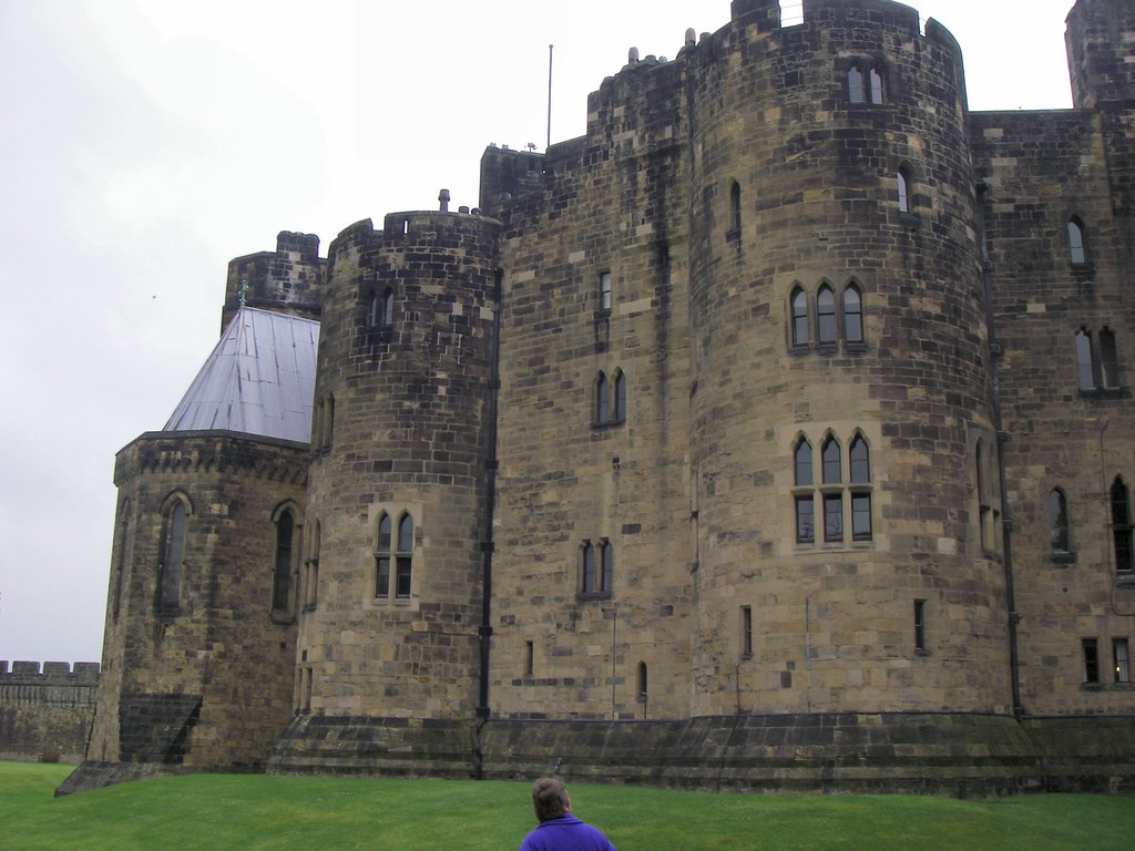 Alnwick Castle chapel and towers Christine Barnes Flickr