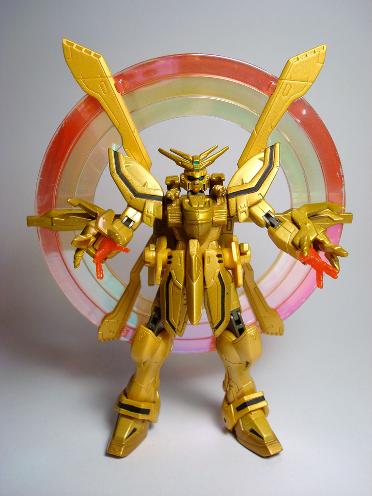 G Gundam — Burning Gundam Hyper Mode — Front w/Ring, Erup… Flickr
