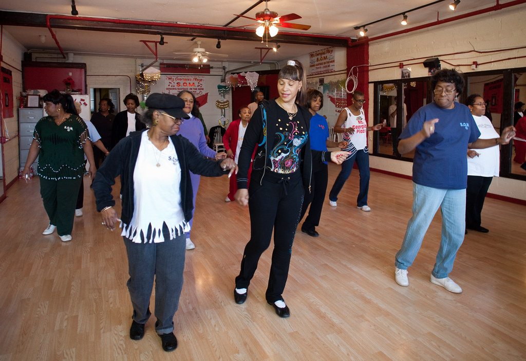 Mz Plaze Line Dancing David Schalliol Flickr