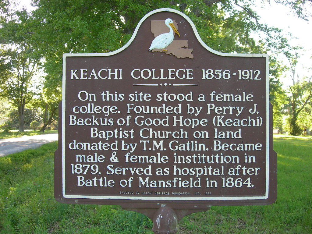 Keachi College Historic Marker Keachi, Louisiana Jimmy Emerson, DVM