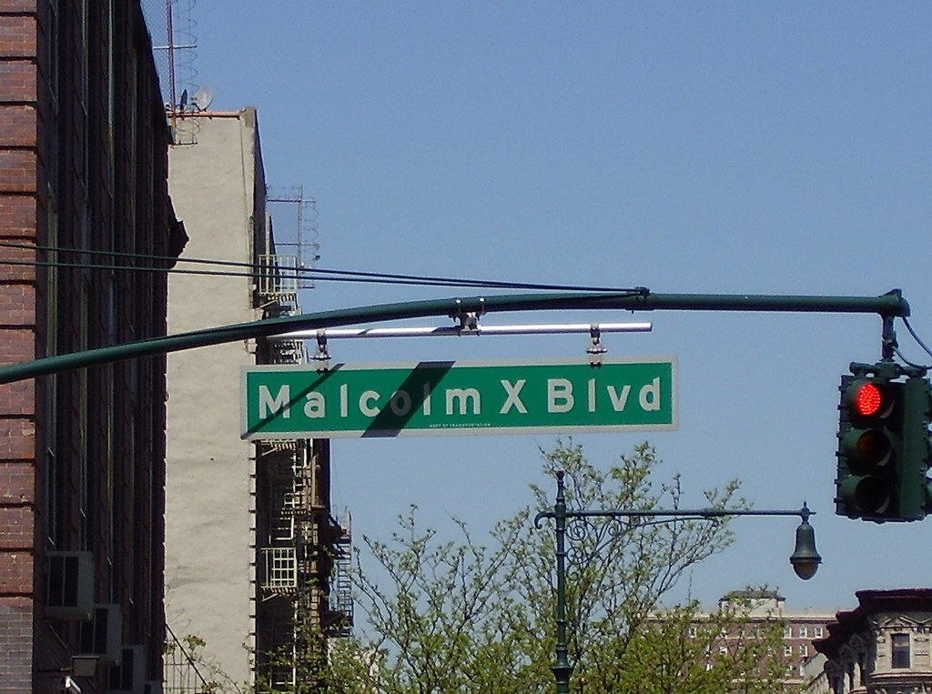 'MALCOLM X BLVD' 'A STREET HONOURING MALCOLM X' Yes in… Flickr