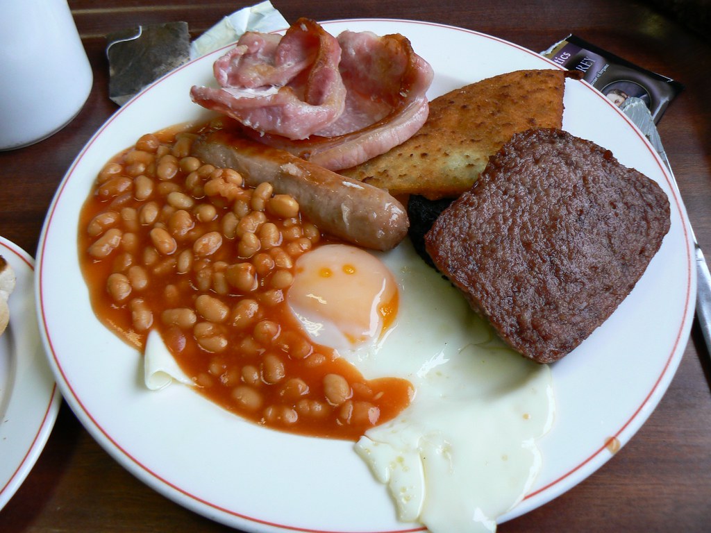 Scottish Breakfast thankfully no haggis orangebrompton Flickr