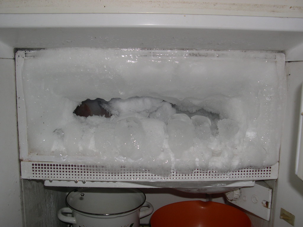 My freezer Two weeks after defrosting. I ♥ Soviet Applianc