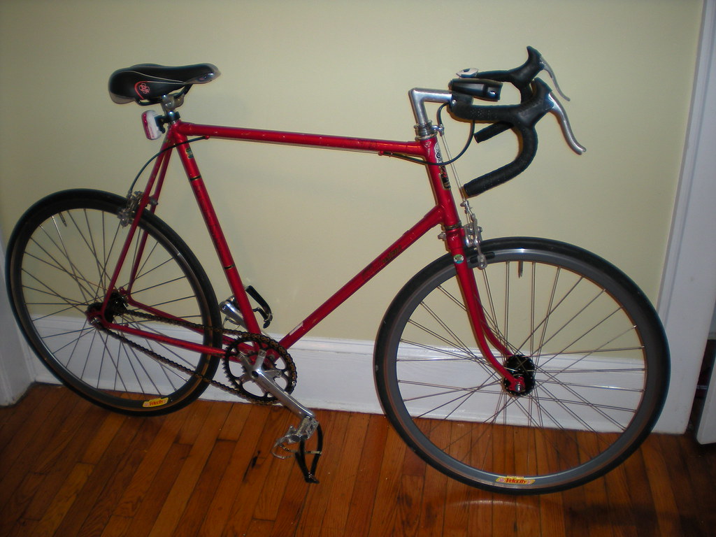 Bridgestone Kabuki SSD 62cm Craigslist/Sopo bike. Mismatch… Flickr
