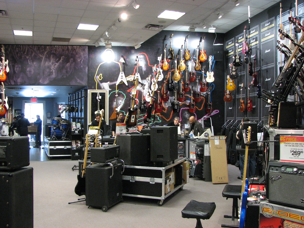 Flickriver Photoset 'Guitar Center 14th Street, New York City' by