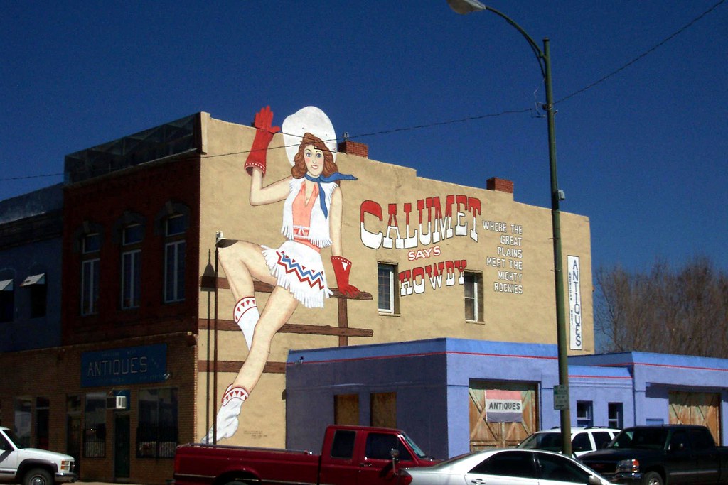 Calumet says howdy. Where the great plains meet the mig… Flickr