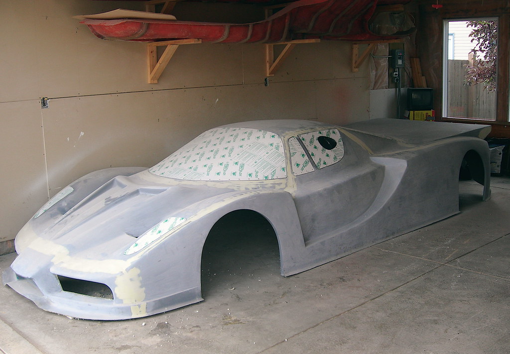 Jet Powered Race Car Body This is the fiberglass body for … Flickr