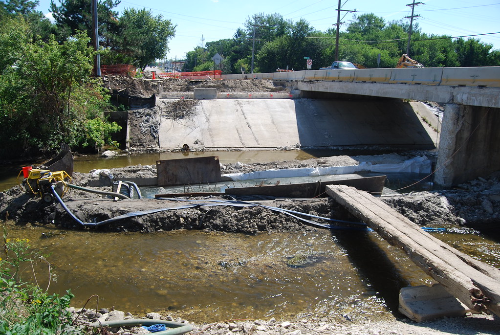 Lisle Bridge Construction 106 Lisle Bridge Construction Flickr
