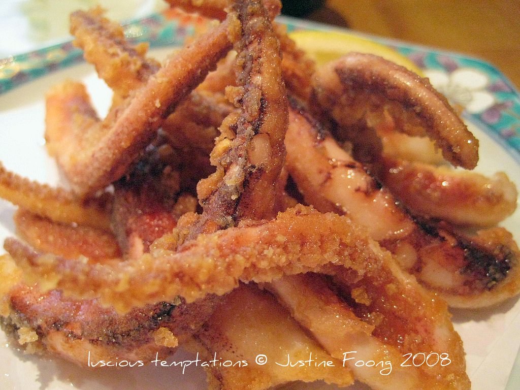 Deep Fried Squid Tentacles Justine Foong Flickr